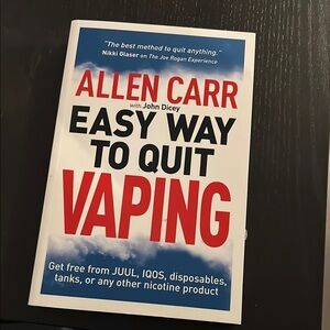 Allen Carr Easy Way to Quit Vaping Book